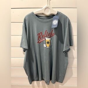 🩵 LIFE IS GOOD Relief Pitcher T-Shirt - (XXXL) - NWT